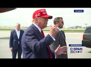 Campaign 2024 Former President Trump Meets with Voters at Atlanta Chick-fil-A : CSPAN : April 15, 2024 5:36am-5:51am EDT