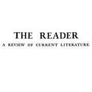 Reader: a Review of Literature, Science, and Art 1863-1867