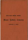 1895-01 Sixty-Third Annual Report. Mount Auburn Cemetery. January 1, 1895.