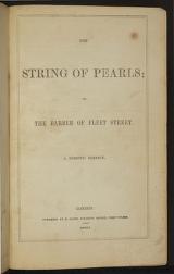 The String of Pearls (1850), Title Page