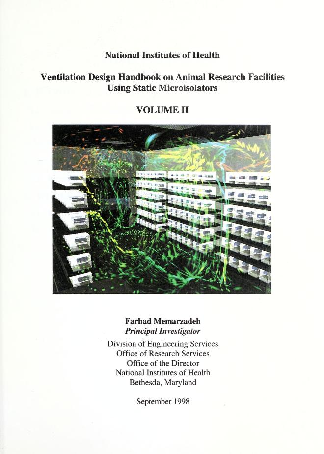 Ventilation design handbook on animal research facilities using static  microisolators - Biodiversity Heritage Library