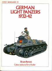Vanguard 033 German Light Panzers 1932 42
